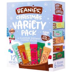 Beanies Variety Karácsonyi instant kávé válogatás 12x2g