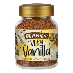   Beanies Very Vanilla Vaníliás ízesítésû azonnal oldódó kávé 50g