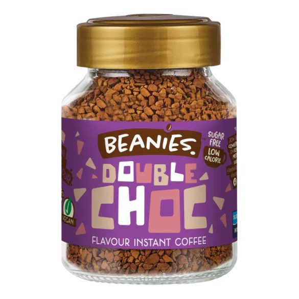 Beanies Double Chocolate Csokis ízesített instant kávé 50g