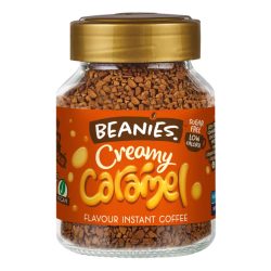   Beanies Creamy Caramel Karamell ízesítésû azonnal oldódó kávé 50g
