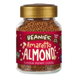   Beanies Amaretto Almond Mandulás ízesítésû azonnal oldódó kávé 50g