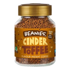 Beanies Cinder Toffee Karamell ízesítésû azonnal oldódó kávé 50g