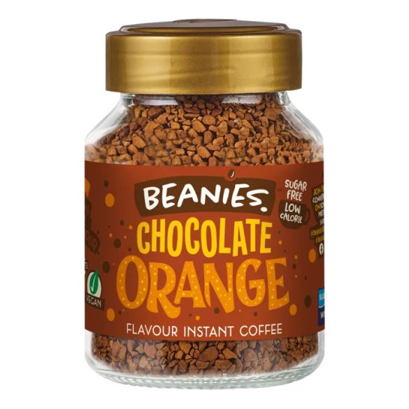 Beanies Chocolate Orange Narancsos csoki ízesítésû azonnal oldódó kávé 50g
