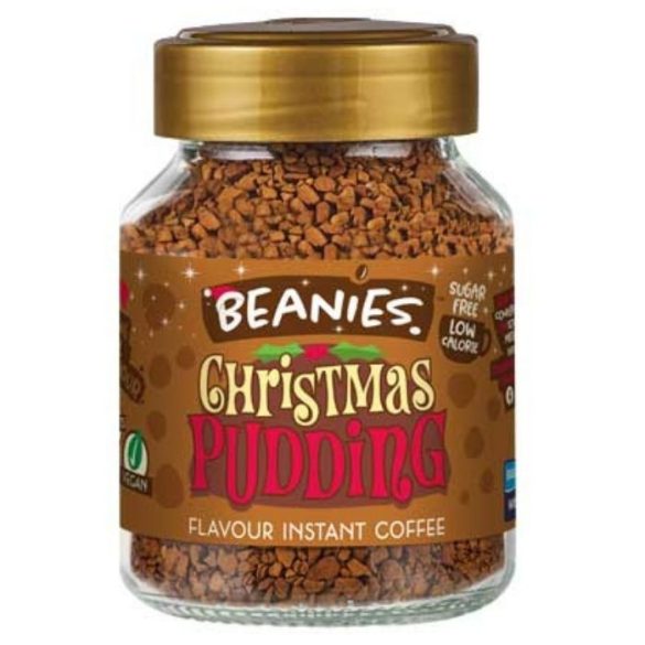 Beanies Christmas Pudding Karácsonyi Puding ízesítésû azonnal oldódó kávé 50g
