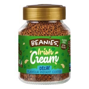 Beanies Koffeinmentes Irish Cream Ír krémlikõr ízesített azonnal oldódó kávé 50g