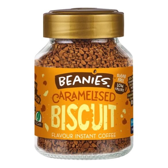 Beanies Caramelised Biscuit Karamellás keksz Ízesített instant kávé 50g