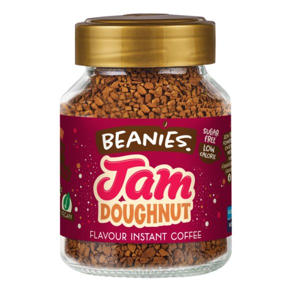 Beanies Jam Doughnut Lekváros fánk Ízesített instant kávé 50g