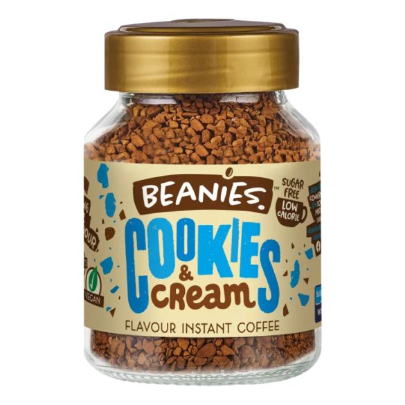 Beanies Cookies&Cream Ízesített instant kávé 50g