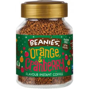 Beanies Orange & Cranberry Narancs-áfonya ízesítésű azonnal oldódó kávé 50g