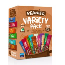Beanies Variety Ízesített instant kávé válogatás 12x2g