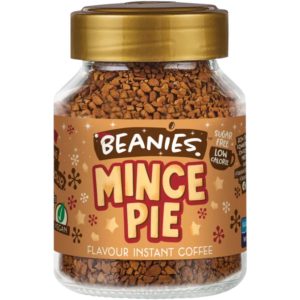 Beanies Mince Pie Karácsonyi Gyümölcsös Pite ízesítésû azonnal oldódó kávé 50g