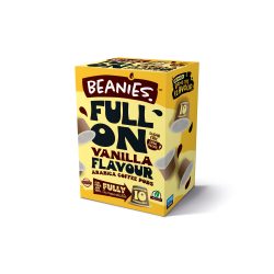   Beanies Pods Vanilla Vaníliás Kávékapszula Nespresso Kompatibilis, 10 db