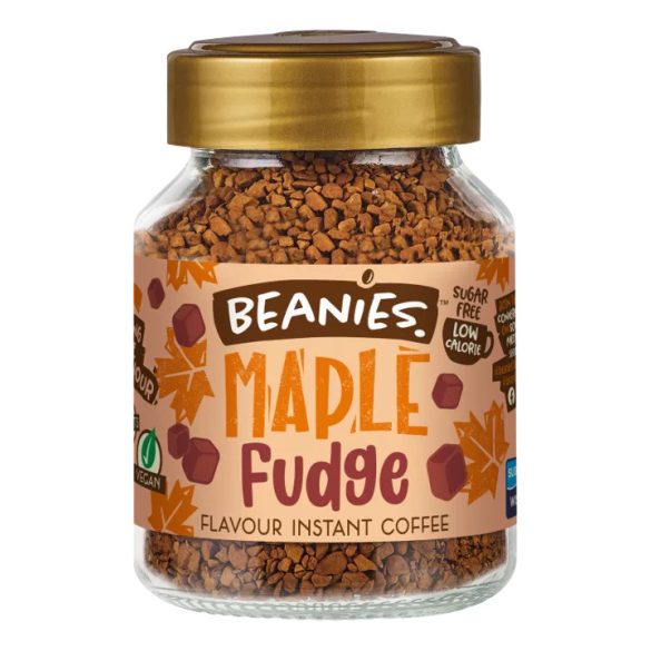 Beanies Maple Fudge Ízesített instant kávé 50g