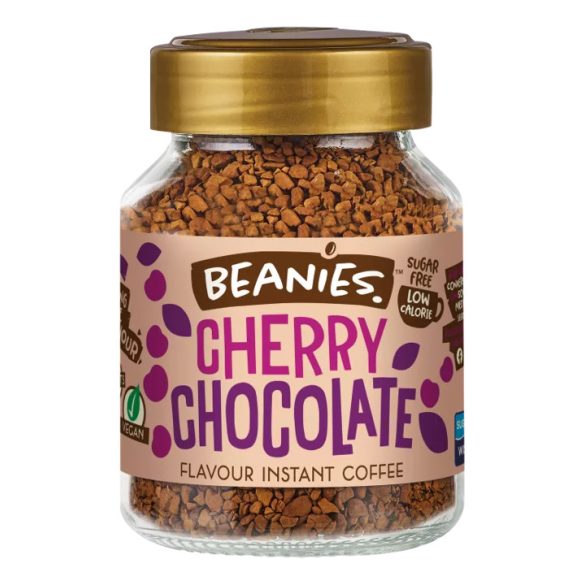 Beanies Cherry Chocolate Cseresznyés csokis ízesített instant kávé 50g