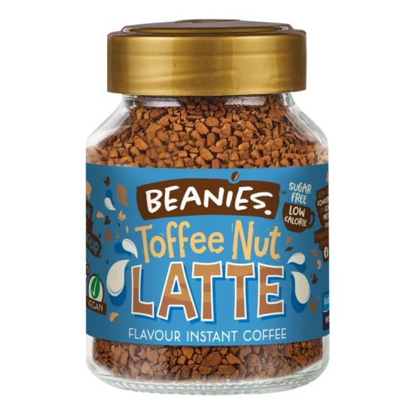 Beanies Toffee Nut Latte Ízesített instant kávé 50g